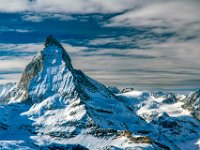 Matterhorn (wł. Monte Cervino, fr. Mont Cervin; 4478 m n.p.m.)